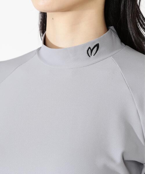 MASTER BUNNY EDITION(マスターバニーエディション)の「【MASTER BUNNY EDITION】ブリスター鹿の子長袖ハイネックカットソー(Tシャツ/カットソー・レディース・ブラック/ホワイト/グレー系その他・SMALL/LARGE/MEDIUM)」の17枚目の写真