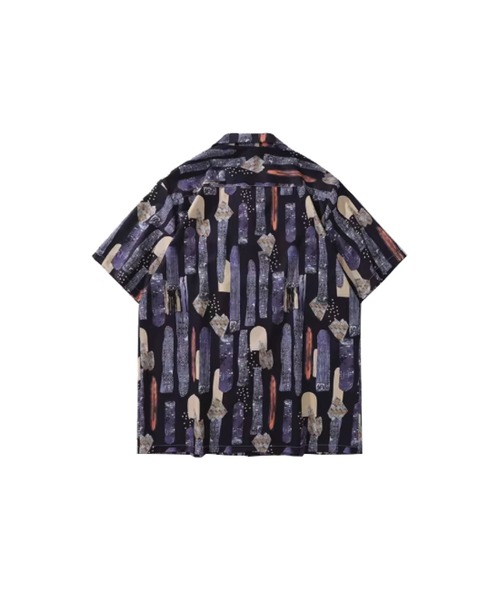 U:UME(ユーム)の「Artistry Camp Collar Shirt(シャツ/ブラウス・メンズ・ブルー・MEDIUM)」の2枚目の写真