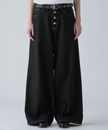 VELNUS | 【VELNUS】【12oz】Wide Straight Button-Fly Denim Pants /ワイドストレート ボタンフライ デニムパンツ(デニムパンツ)