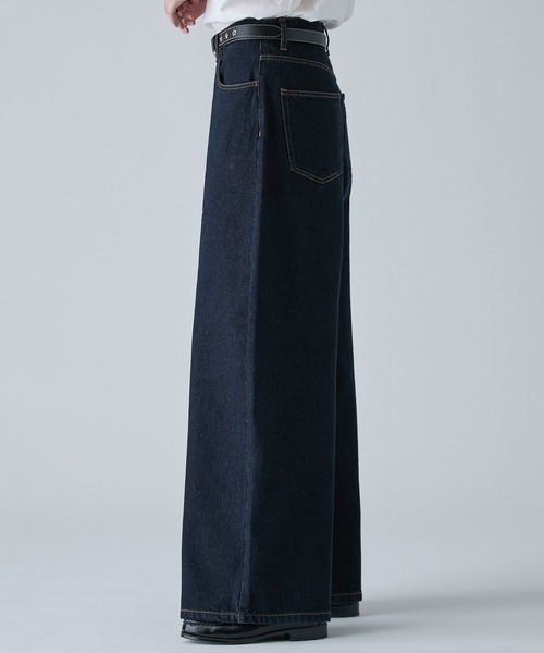 VELNUS（ベルナス）の「【VELNUS】【12oz】Wide Straight Button-Fly Denim Pants /ワイドストレート ボタンフライ デニムパンツ（デニムパンツ・メンズ・ブラック/インディゴブルー/ナチュラル・L/M/S）」の7枚目の写真