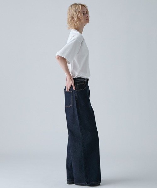 VELNUS（ベルナス）の「【VELNUS】【12oz】Wide Straight Button-Fly Denim Pants /ワイドストレート ボタンフライ デニムパンツ（デニムパンツ・メンズ・ブラック/インディゴブルー/ナチュラル・L/M/S）」の15枚目の写真