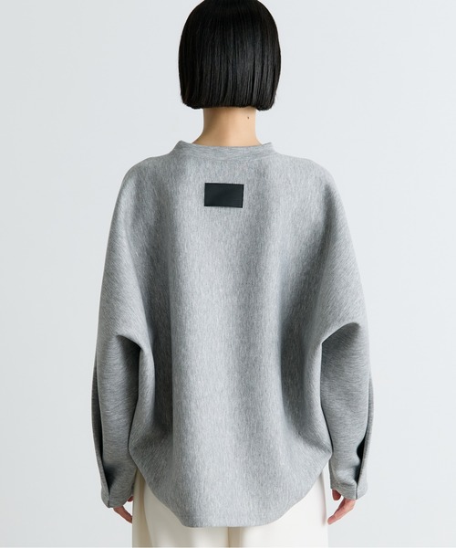 COGTHEBIGSMOKE(コグザビッグスモーク)の「【COGTHEBIGSMOKE/コグザビッグスモーク】OLIVIA TOP/ダンボールプルオーバー(Tシャツ/カットソー・レディース・オフホワイト/ブラック/グレー・1)」の10枚目の写真