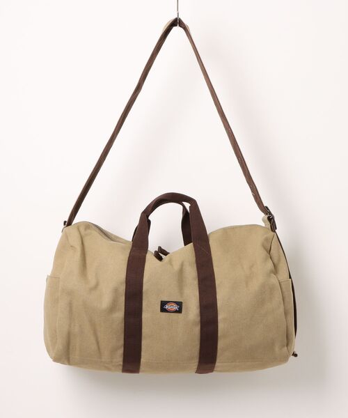 Dickies(ディッキーズ)の「DK TOUGH OUT DUFFLE BAG(ボストンバッグ・メンズ・カーキ/ブラック/ブラウン/ベージュ・FREE)」の1枚目の写真