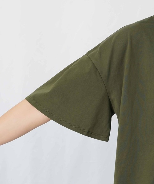 LUCA/LADY LUCK LUCA(ルカ/レディラックルカ)の「LC/LLL セミシルケットスキッパープルオーバー(Tシャツ/カットソー・レディース・ブルー/ストライプ/ブラック/レッド/カーキ・FREE)」の8枚目の写真