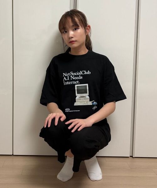 NET SOCIAL CLUB（ネットソーシャルクラブ）の「ネットスケープメモリーグラフィック半袖Tシャツ（ダークブルー）（Tシャツ/カットソー・レディース・その他・LARGE/MEDIUM/SMALL/X-LARGE）」の8枚目の写真