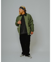 BIG MIKE（ビッグマイク）の「BIG MIKE ビッグマイク /26秋冬新作 キルティング ナイロン コーチジャケット ワークジャケット //// 102646610（カバーオール）」