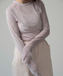 lawgy | soft touch lightweight crewneck tops / ソフトタッチライトウェイトクルーネックトップス(Tシャツ/カットソー)