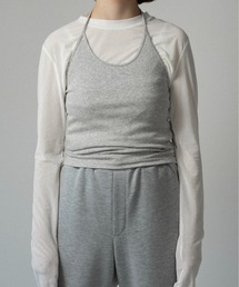 soft touch lightweight crewneck tops / ソフトタッチライトウェイトクルーネックトップス