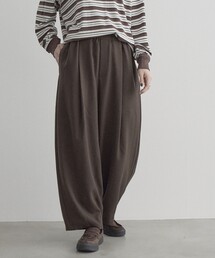 ウールライクイージーカーブパンツ