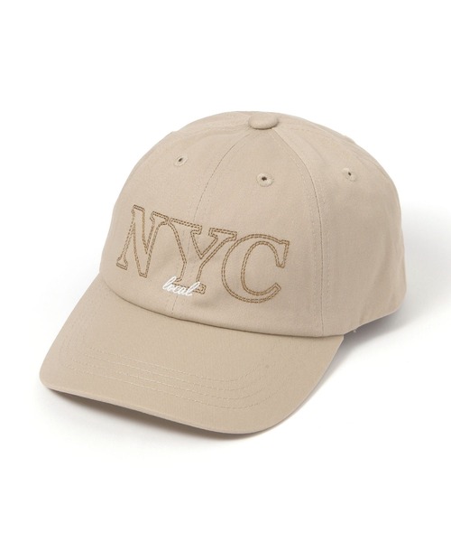 GLOBAL WORK(グローバルワーク)の「洗えるツイルCAP/1066533(キャップ・メンズ・ネイビー/ベージュ/ブラック・FREE)」の2枚目の写真