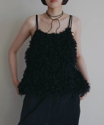 Tulle Fringe Camisole 62620528