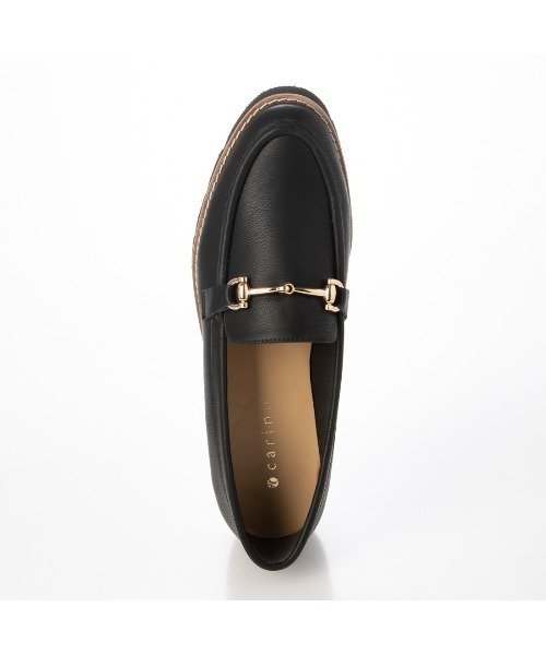 carino(カリーノ)の「【レイン対応】厚底ビットローファー(ローファー・レディース・ブラック/ライトブラック/ベージュ系その他・24.5cm/24cm/23.5cm/23cm/22.5cm)」の11枚目の写真