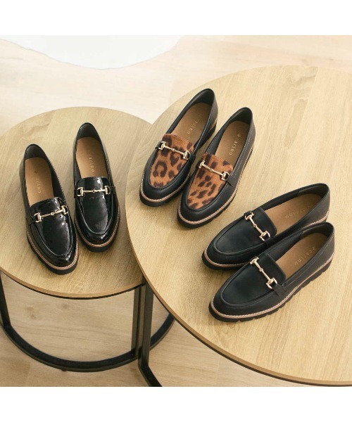 carino(カリーノ)の「【レイン対応】厚底ビットローファー(ローファー・レディース・ブラック/ライトブラック/ベージュ系その他・24.5cm/24cm/23.5cm/23cm/22.5cm)」の22枚目の写真