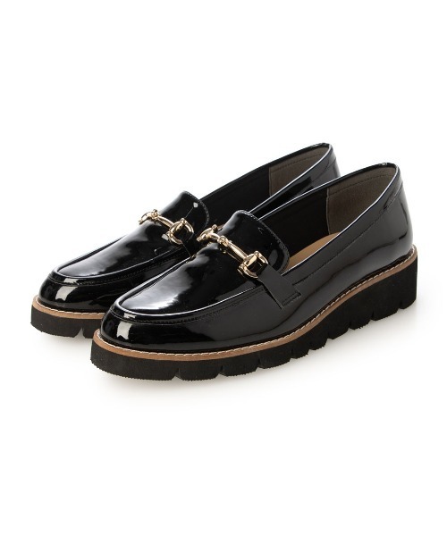carino(カリーノ)の「【レイン対応】厚底ビットローファー(ローファー・レディース・ブラック/ライトブラック/ベージュ系その他・24.5cm/24cm/23.5cm/23cm/22.5cm)」の16枚目の写真