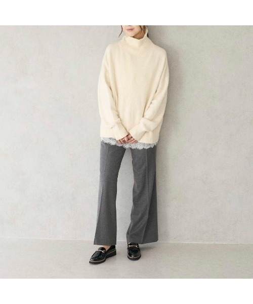 carino(カリーノ)の「【レイン対応】厚底ビットローファー(ローファー・レディース・ブラック/ライトブラック/ベージュ系その他・24.5cm/24cm/23.5cm/23cm/22.5cm)」の12枚目の写真