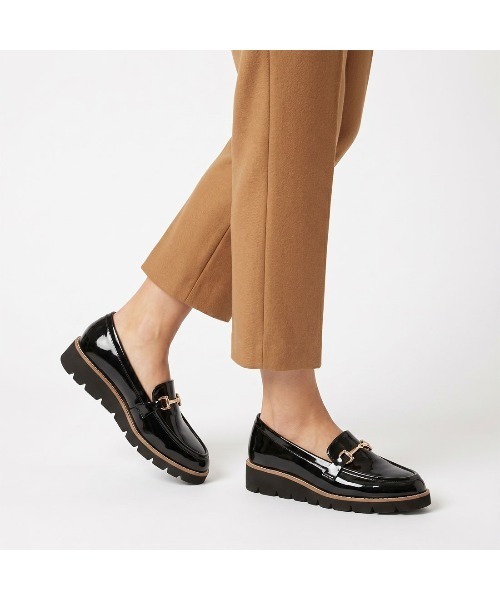 carino(カリーノ)の「【レイン対応】厚底ビットローファー(ローファー・レディース・ブラック/ライトブラック/ベージュ系その他・24.5cm/24cm/23.5cm/23cm/22.5cm)」の20枚目の写真