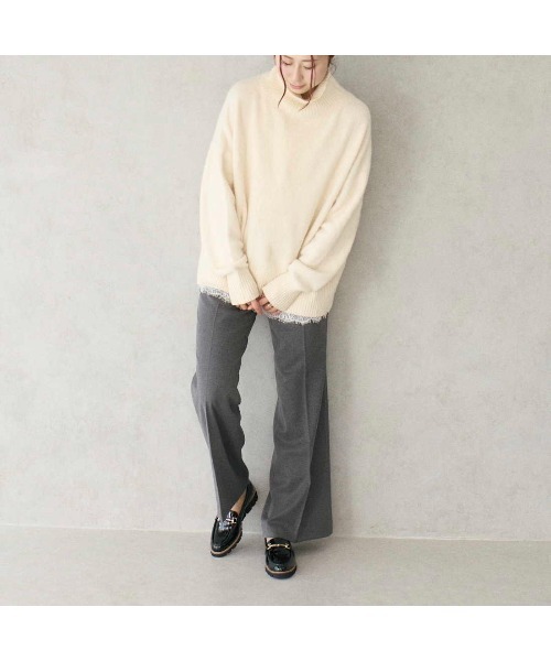 carino(カリーノ)の「【レイン対応】厚底ビットローファー(ローファー・レディース・ブラック/ライトブラック/ベージュ系その他・24.5cm/24cm/23.5cm/23cm/22.5cm)」の6枚目の写真