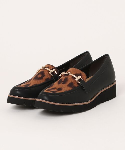 carino(カリーノ)の「【レイン対応】厚底ビットローファー(ローファー・レディース・ブラック/ライトブラック/ベージュ系その他・24.5cm/24cm/23.5cm/23cm/22.5cm)」の9枚目の写真