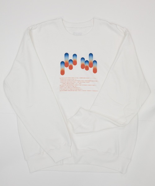 ZOZOMESSE（ゾゾメッセ）の「【HHKB × ZOZOTOWN】HAPPY CODING SWEAT（スウェット・メンズ・ブラック/ホワイト・M/S/XL/L）」の3枚目の写真