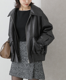 La TOTALITE（ラトータリテ）の「LVIR / ルヴィエール FAUX LEATHER ブルゾン（ブルゾン）」