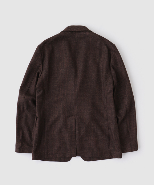 TAGLIATORE（タリアトーレ）の「TAGLIATORE (タリアトーレ) G-LIGHT Basket Solid ジャケット（テーラードジャケット・メンズ・ボルドー・46/42）」の2枚目の写真