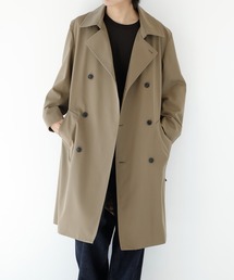 CITY TOKYO（シティトウキョウ）の「【CITY TOKYO/シティートーキョー】Wool gabardine トレンチコート（トレンチコート）」