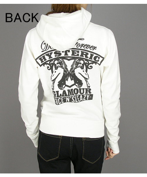 HYSTERIC GLAMOUR Detroit Forever パーカー HYSTERIC GLAMOUR Detroit