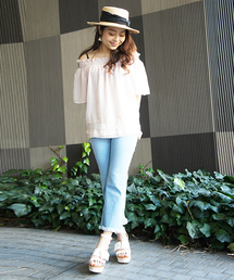 31 Sons de mode | 《予約》フレイドヘムデニム(その他パンツ)