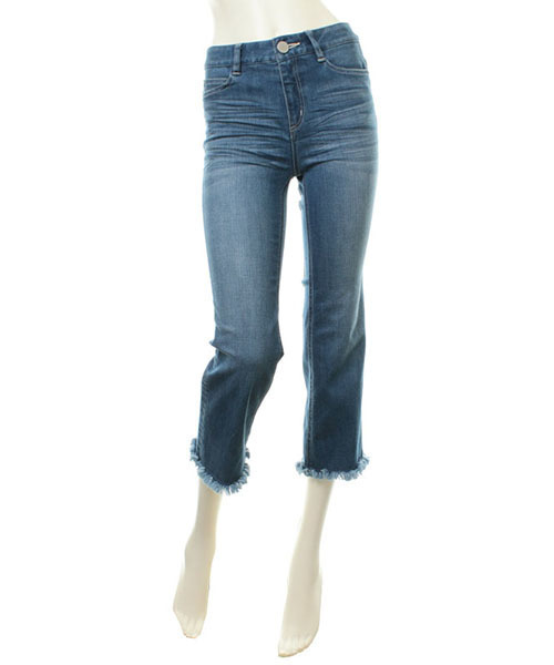 31 Sons de mode（トランテアン　ソン　ドゥ　モード）の「フレイドヘムデニム（その他パンツ・レディース・サックスブルー/インディゴブルー・38/36）」の4枚目の写真