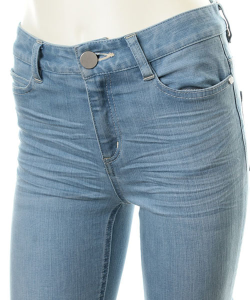 31 Sons de mode（トランテアン　ソン　ドゥ　モード）の「フレイドヘムデニム（その他パンツ・レディース・サックスブルー/インディゴブルー・38/36）」の7枚目の写真