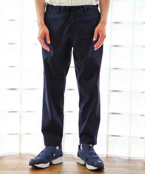 green label relaxing(グリーンレーベルリラクシング)の「KC STRC POPLIN イージーパンツ 9/L◆(その他パンツ・メンズ・ネイビー/オリーブ・LARGE/MEDIUM/X-LARGE/SMALL)」の8枚目の写真