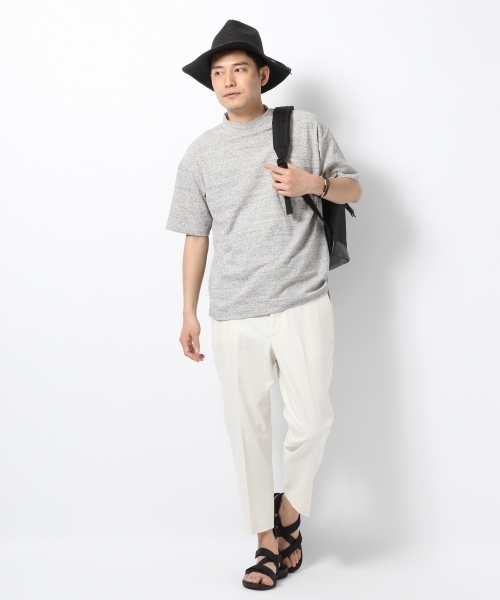 GLOBAL WORK(グローバルワーク)の「サカリバモックネック5分袖TEE/721428(Tシャツ/カットソー・メンズ・グレー/ブラック/ホワイト・LARGE/X-LARGE/MEDIUM/SMALL)」の5枚目の写真