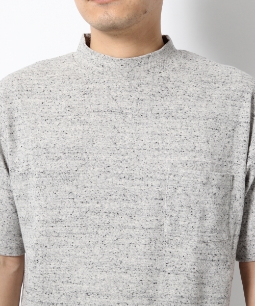 GLOBAL WORK(グローバルワーク)の「サカリバモックネック5分袖TEE/721428(Tシャツ/カットソー・メンズ・グレー/ブラック/ホワイト・LARGE/X-LARGE/MEDIUM/SMALL)」の10枚目の写真