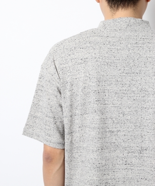 GLOBAL WORK(グローバルワーク)の「サカリバモックネック5分袖TEE/721428(Tシャツ/カットソー・メンズ・グレー/ブラック/ホワイト・LARGE/X-LARGE/MEDIUM/SMALL)」の13枚目の写真