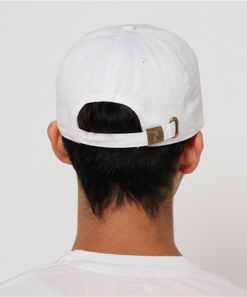 VENCEEXCHANGE（ヴァンスエクスチェンジ）の「【newhattan】 ニューハッタン ソフトツイル刺繍キャップ（キャップ・メンズ・ブラック/ホワイト・FREE）」の4枚目の写真