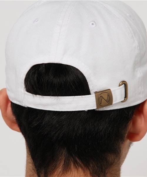 VENCEEXCHANGE（ヴァンスエクスチェンジ）の「【newhattan】 ニューハッタン ソフトツイル刺繍キャップ（キャップ・メンズ・ブラック/ホワイト・FREE）」の5枚目の写真