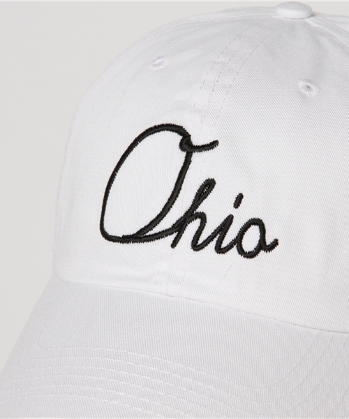 VENCEEXCHANGE（ヴァンスエクスチェンジ）の「【newhattan】 ニューハッタン ソフトツイル刺繍キャップ（キャップ・メンズ・ブラック/ホワイト・FREE）」の6枚目の写真