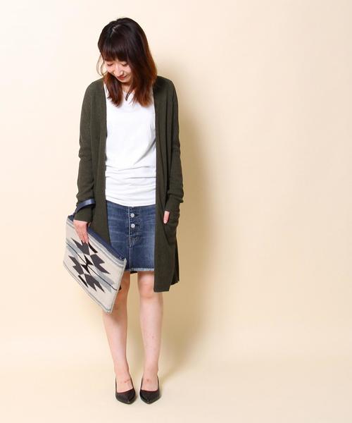 coen（コーエン）の「【Market】エスニッククラッチバッグ（クラッチバッグ・レディース・グレー/ブラウン・FREE）」の3枚目の写真