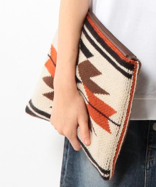 coen（コーエン）の「【Market】エスニッククラッチバッグ（クラッチバッグ・レディース・グレー/ブラウン・FREE）」の10枚目の写真