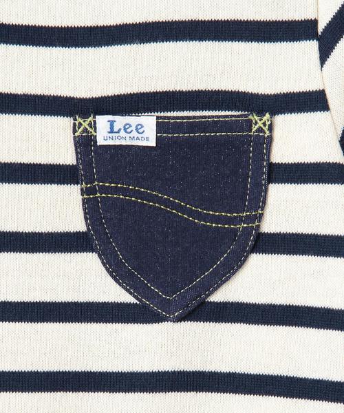 Lee(リー)の「【KIDS】LEE(リー) ボーダーワンピース○(ワンピース・キッズ・レッド/ネイビー・100cm/110cm/120cm/130cm)」の5枚目の写真