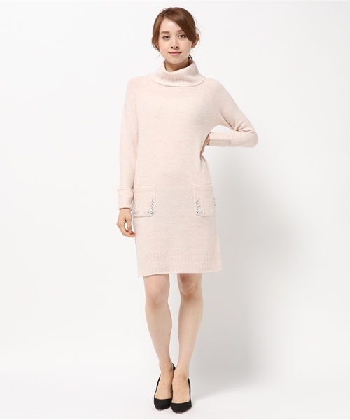 EDIT COLOGNE（エディットコロン）の「《EDIT COLOGNE》PERCYワンピース（ワンピース・レディース・グレー系その他/ピンク・3/2）」の6枚目の写真