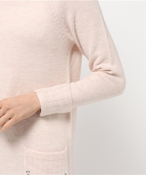 EDIT COLOGNE（エディットコロン）の「《EDIT COLOGNE》PERCYワンピース（ワンピース・レディース・グレー系その他/ピンク・3/2）」の8枚目の写真