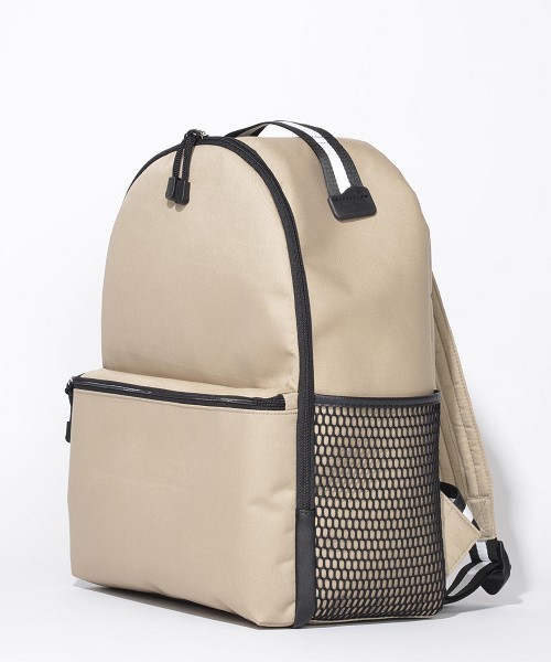 SOLPRESA（ソルプレーサ）の「テープリュックサック（バックパック/リュック・レディース・キナリ/ベージュ/ネイビー・FREE）」の5枚目の写真