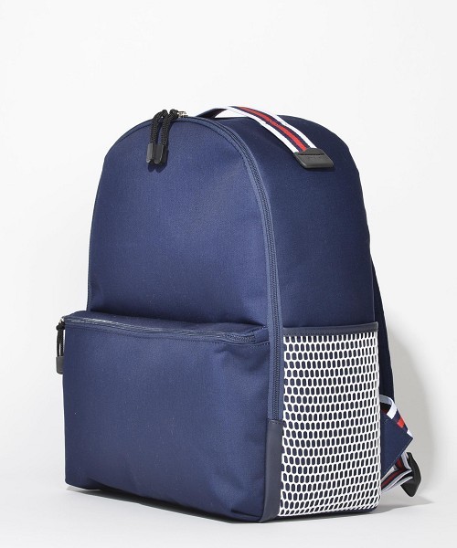 SOLPRESA（ソルプレーサ）の「テープリュックサック（バックパック/リュック・レディース・キナリ/ベージュ/ネイビー・FREE）」の6枚目の写真