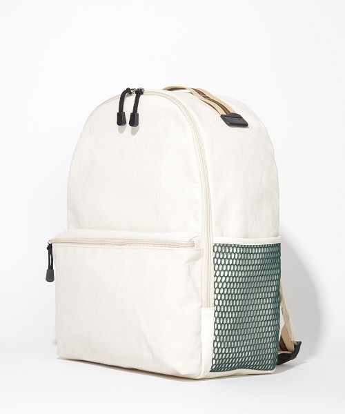 SOLPRESA（ソルプレーサ）の「テープリュックサック（バックパック/リュック・レディース・キナリ/ベージュ/ネイビー・FREE）」の7枚目の写真