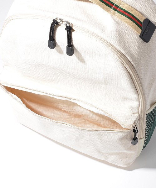 SOLPRESA（ソルプレーサ）の「テープリュックサック（バックパック/リュック・レディース・キナリ/ベージュ/ネイビー・FREE）」の19枚目の写真