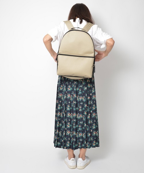 SOLPRESA（ソルプレーサ）の「テープリュックサック（バックパック/リュック・レディース・キナリ/ベージュ/ネイビー・FREE）」の21枚目の写真