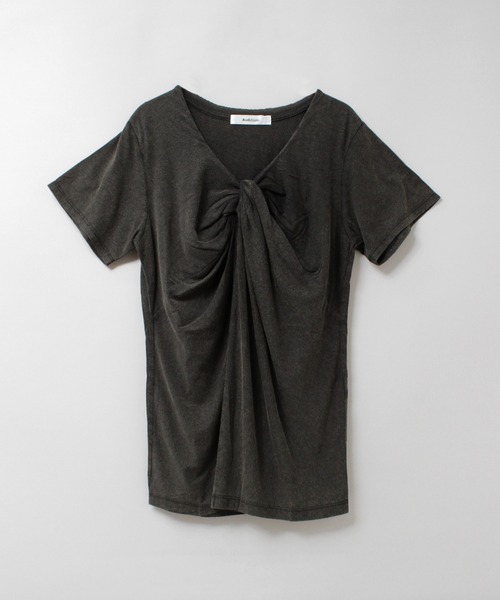 Audition(オーディション)の「M0468 フロントツイストプルオーバー(Tシャツ/カットソー・レディース・ネイビー/ブラック/ホワイト・MEDIUM)」の12枚目の写真