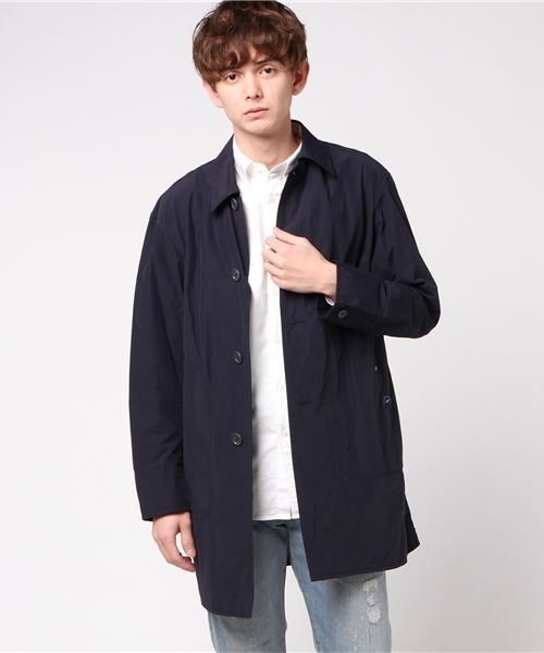 GLOSTER（グロスター）の「N/C　ステンカラーコート（ステンカラーコート・メンズ・ベージュ/ネイビー・S/M/L/XL）」の2枚目の写真