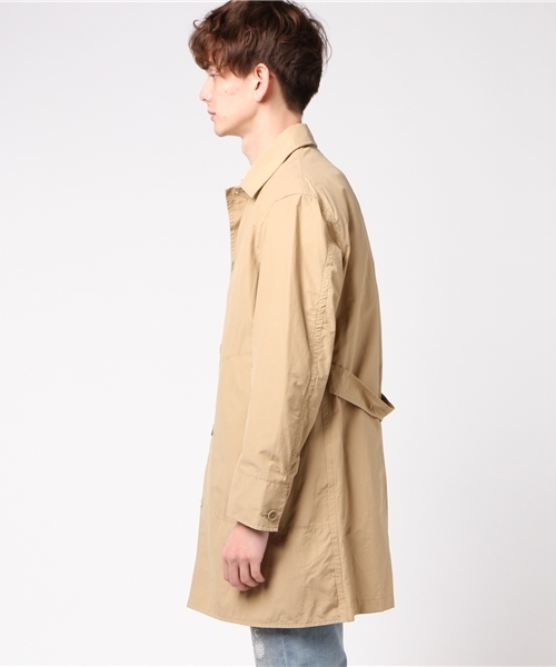 GLOSTER（グロスター）の「N/C　ステンカラーコート（ステンカラーコート・メンズ・ベージュ/ネイビー・S/M/L/XL）」の5枚目の写真